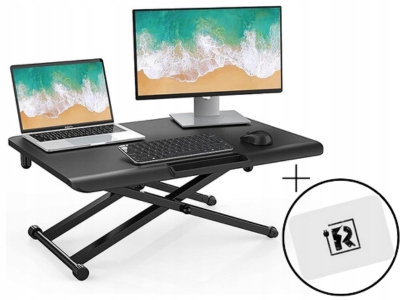 Ergonomický psací stůl 65 x 45 cm Vyvýšení počítačového stolu Dárek
