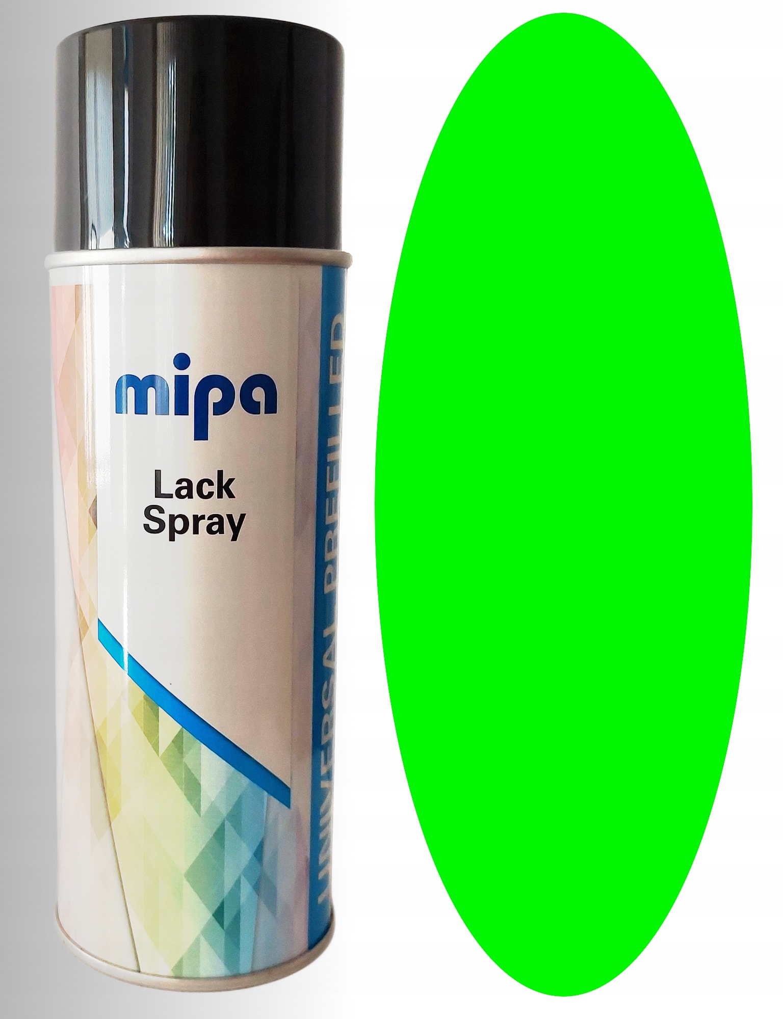 Neon Ral 6038 Połysk Lakier Spray Akryl 400 ML Fluorescencyjny