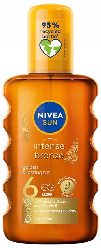 

Nivea Sun Olejek Do Opalania W Sprayu SPF6 200ml