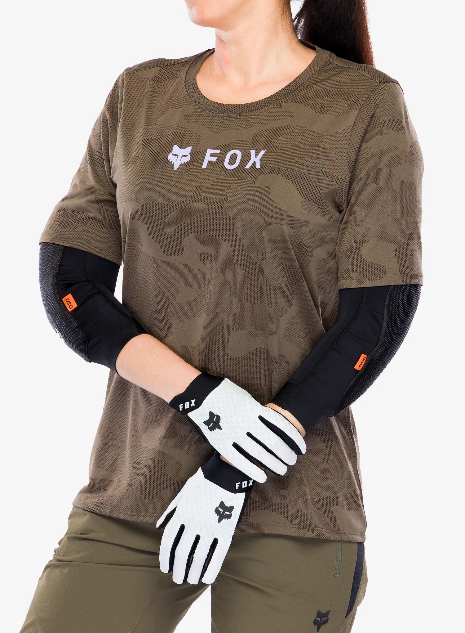 Dámská cyklistická mikina Fox Ranger Tru Dri Ss Jersey dirt Xs