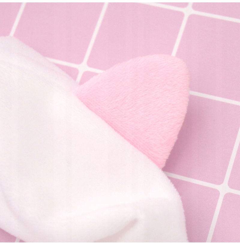 OPASKA KOSMETYCZNA NA GŁOWĘ WELUR KORAL MAKE UP Wzór dominujący bez wzoru