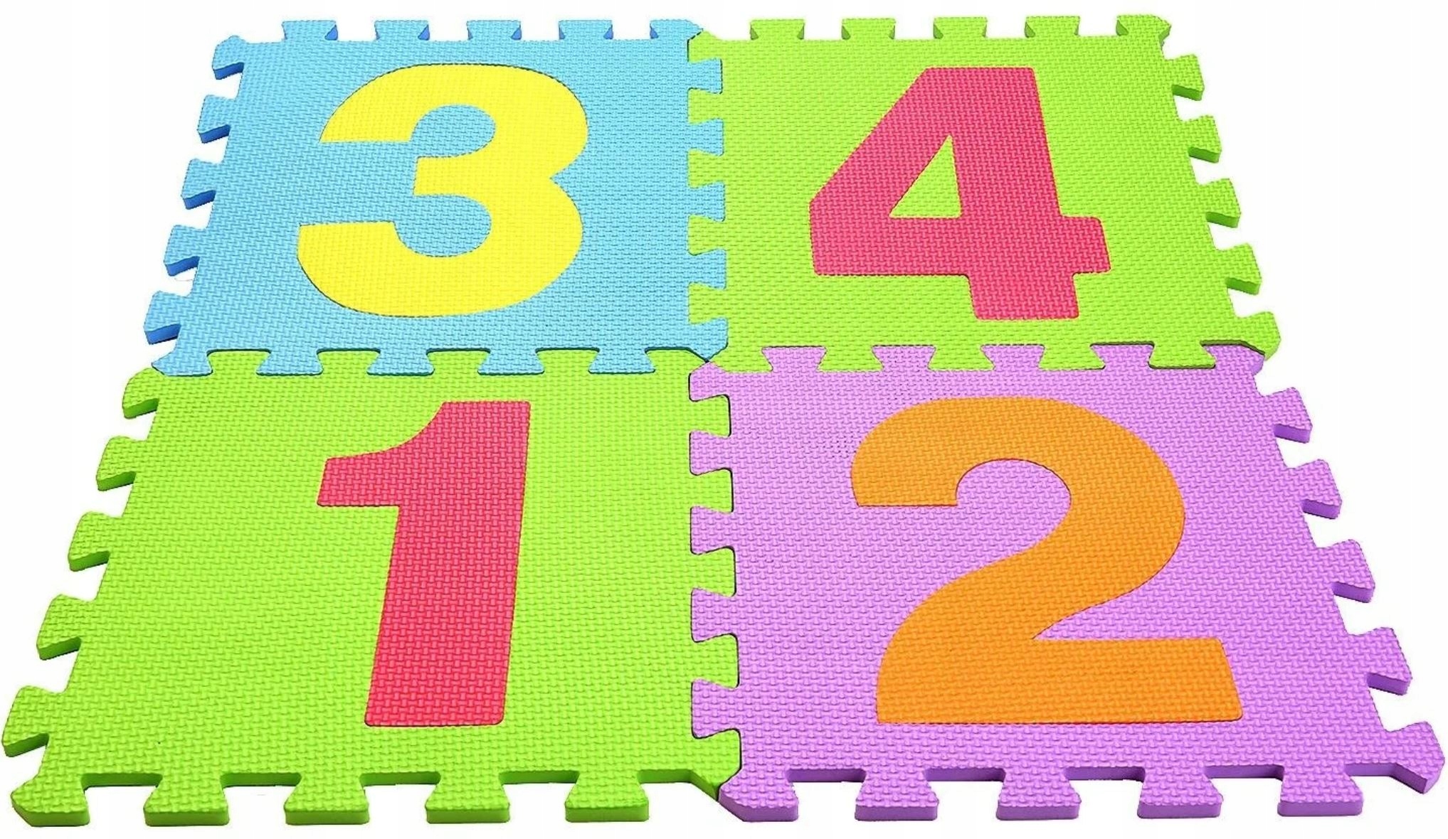 MATA PIANKOWA KOJEC PUZZLE PIANKOWE GRUBA MATA EDUKACYJNA CYFRY PIANKA EVA Płeć chłopcy