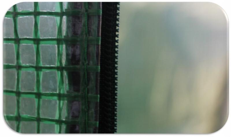 TUNEL OGRODOWY FOLIOWY SZKLARNIA POŁÓWKA 4x1,5m Powierzchnia 6 m²