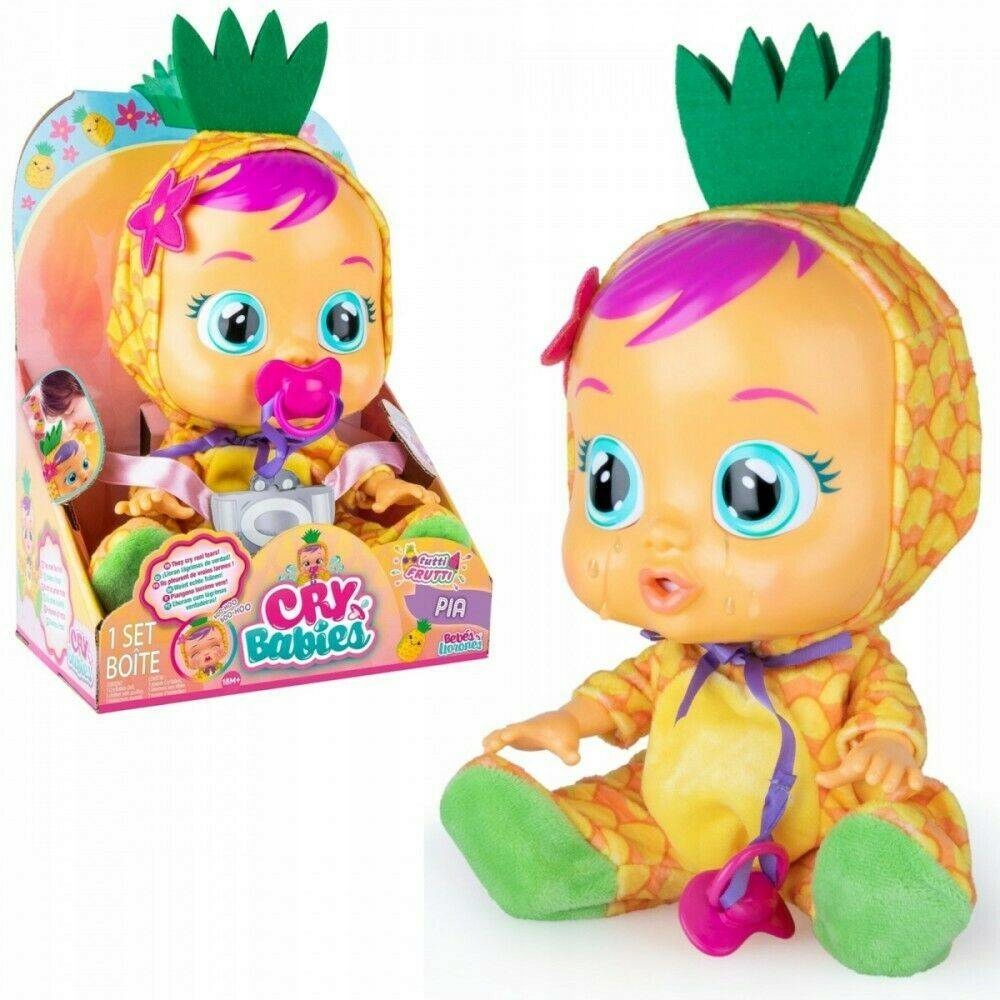 

Cry Babies Płacząca lalka bobas Tutti Frutti Pia