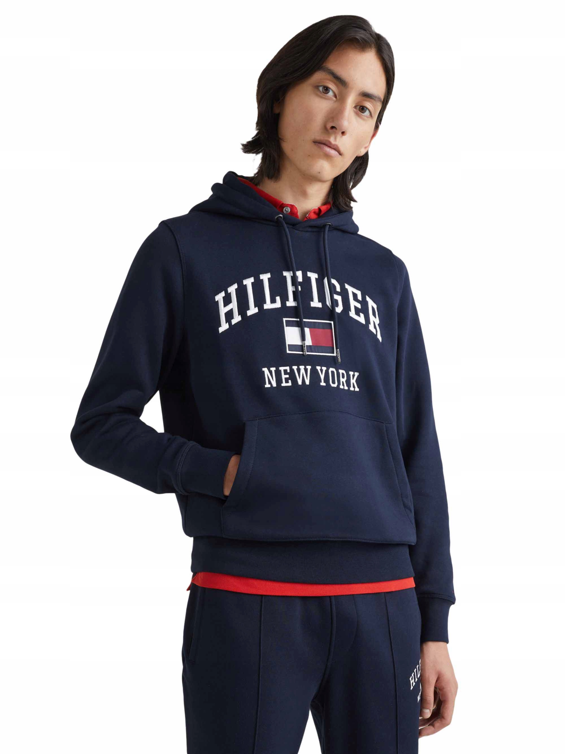 Tommy Hilfiger Pánská Mikina Modern Tmavě Modrá vel. L