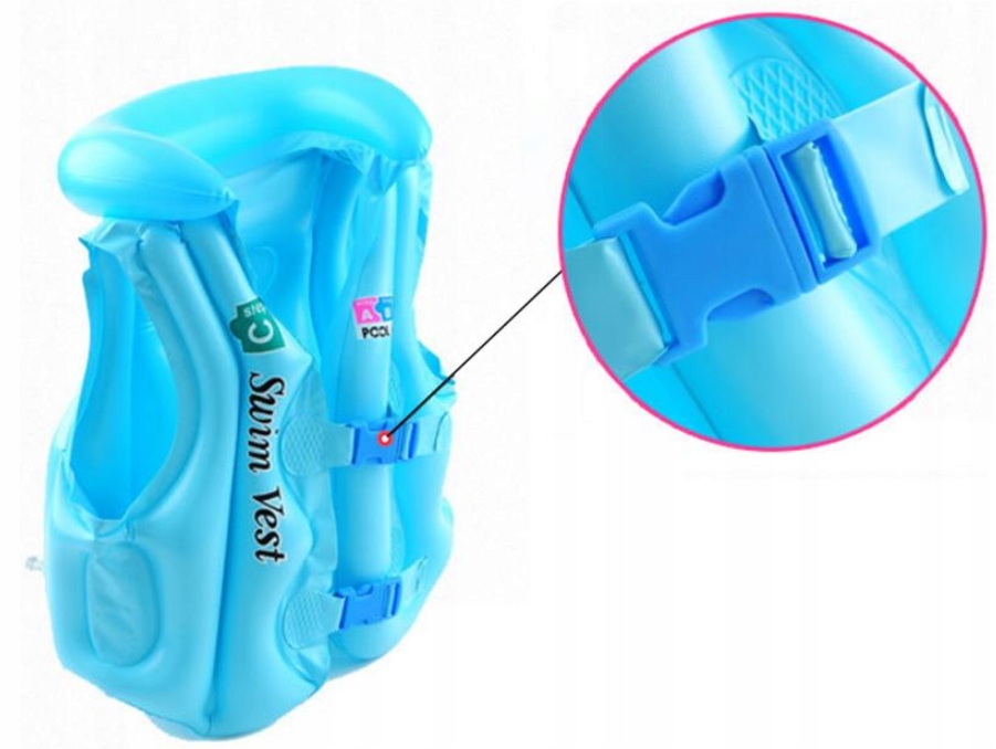 KAPOK RATUNKOWY DMUCHANY KAMIZELKA DLA DZIECI 12-22kg KOLORY Model Kamizelka Kapok