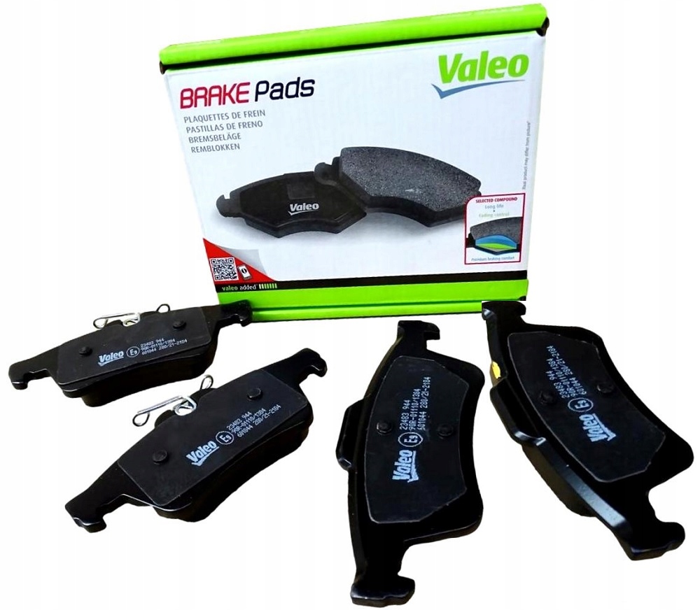 VALEO ГАЛЬМІВНІ КОЛОДКИ 601055