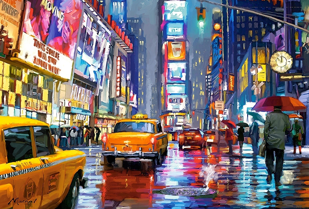 

Puzzle 1000 Times Square Castorland