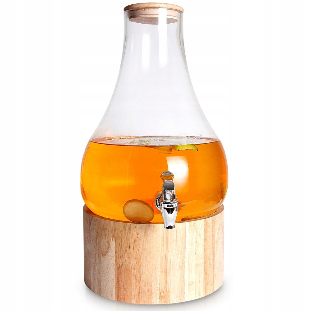 Dóza na nápoje 6,5 l s kohoutkem a bambusovým stojánkem Vilde