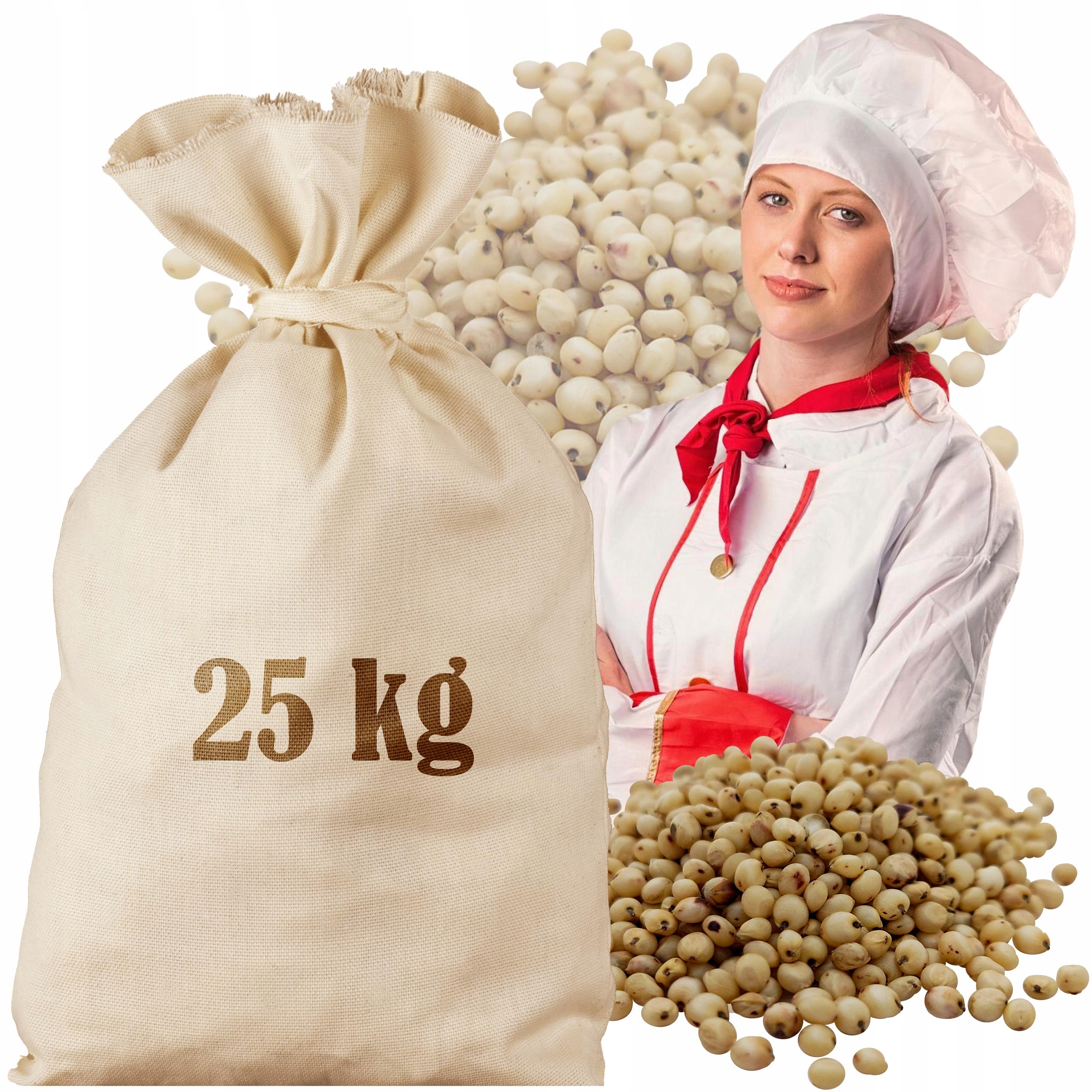 Levně Sorgo Bílé 25kg Zrno sáček