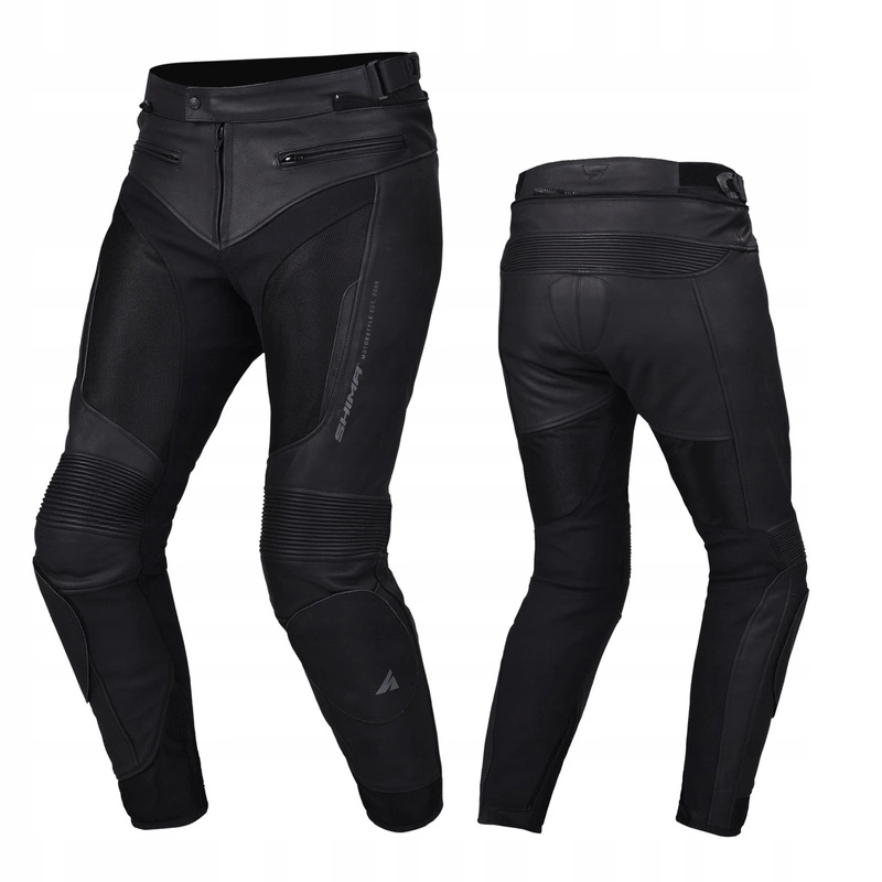 Kožené nohavice Shima Piston Black čierne Darčeky