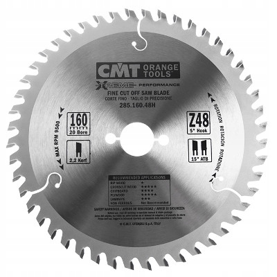 Cmt 285.160.48H Pila Hm D=160 F=20 Z=48 K=2,2/1,6