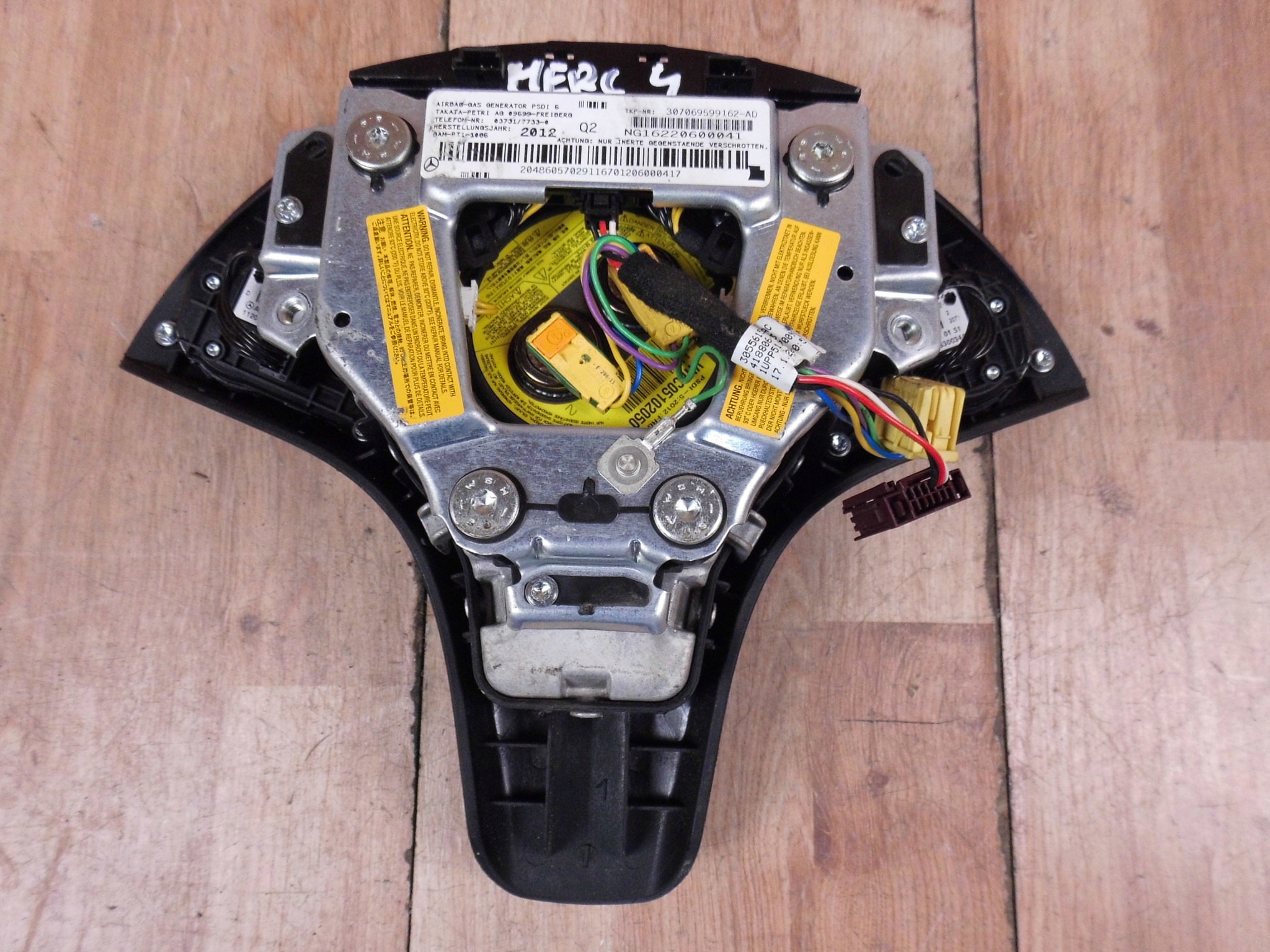 MERCEDES GLK 204 AIRBAG AIRBAG DECKEL