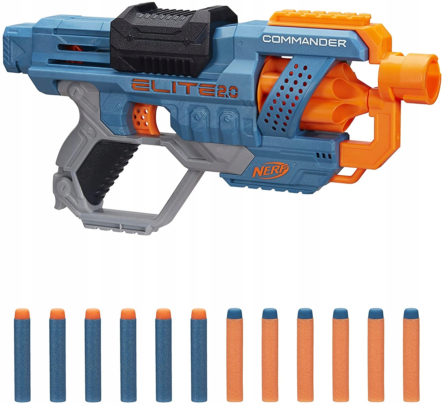 NERF ELITE 2.0 COMMANDER +STRZAŁKI KAMIZELKA CELE Bohater brak