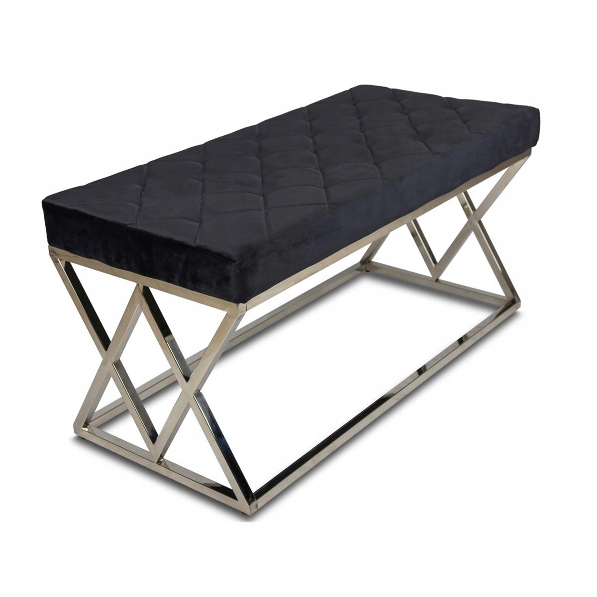 Pikowane siedzisko ławka tapicerowana glamour WADA