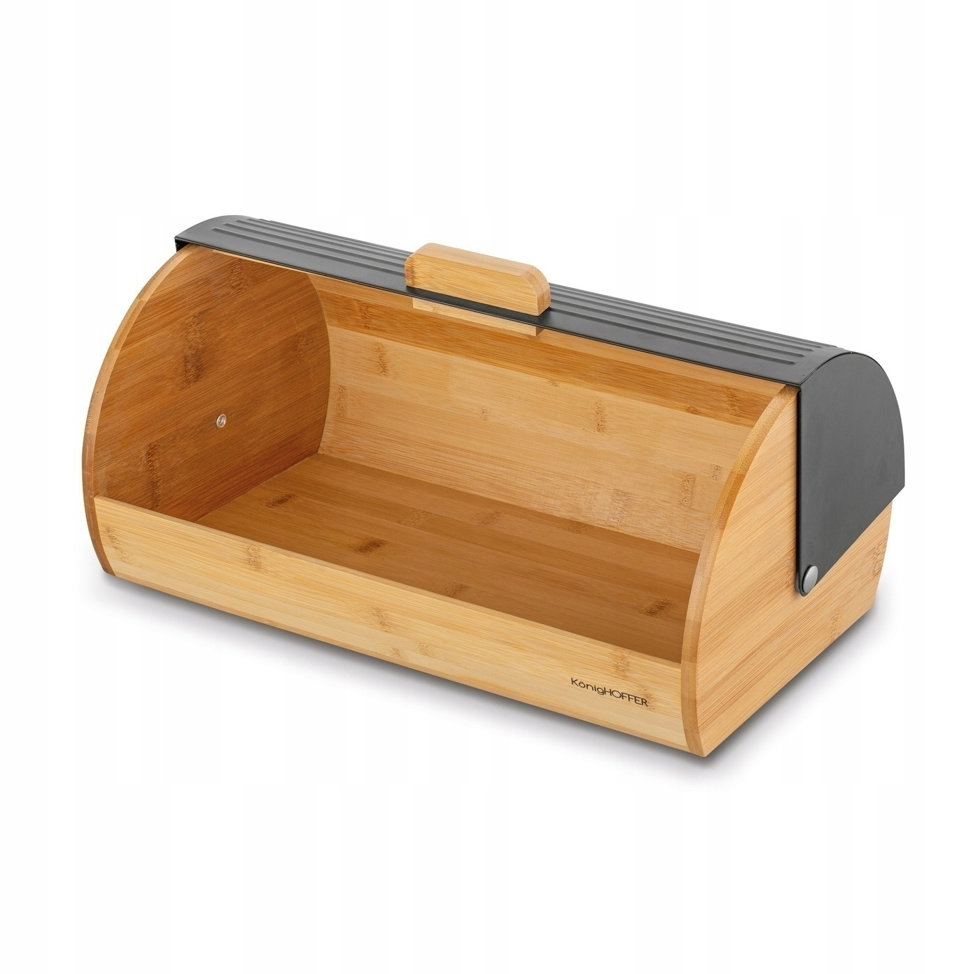 CZARNY CHLEBAK DREWNIANY duży pojemnik DO PRZECHOWYWANIA PIECZYWA Fushion Stan opakowania oryginalne