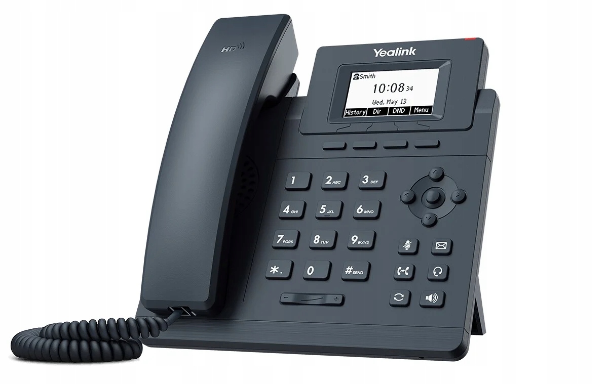 Yealink SIP-T30P VoIP telefon Černý LCD