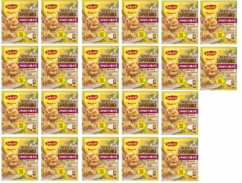 Levně 22 x 41 g Winiary Nápad na Syté bramborové zapékání s klobásou Karton