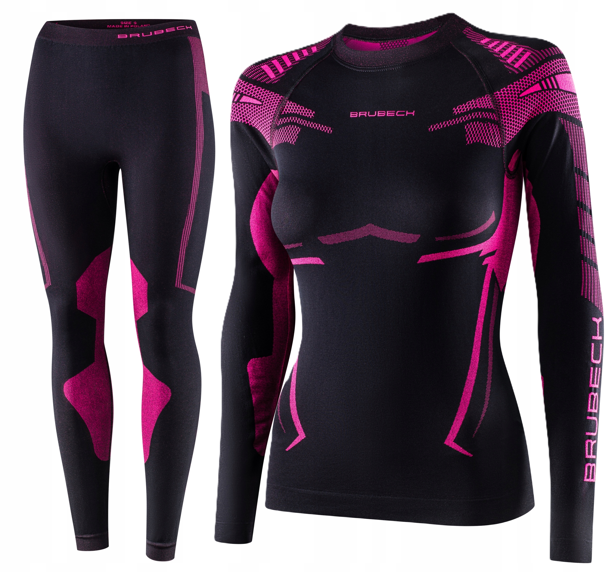 Brubeck Dry Women Bielizna Termoaktywna Sportowa Oddychająca Do Biegania XL