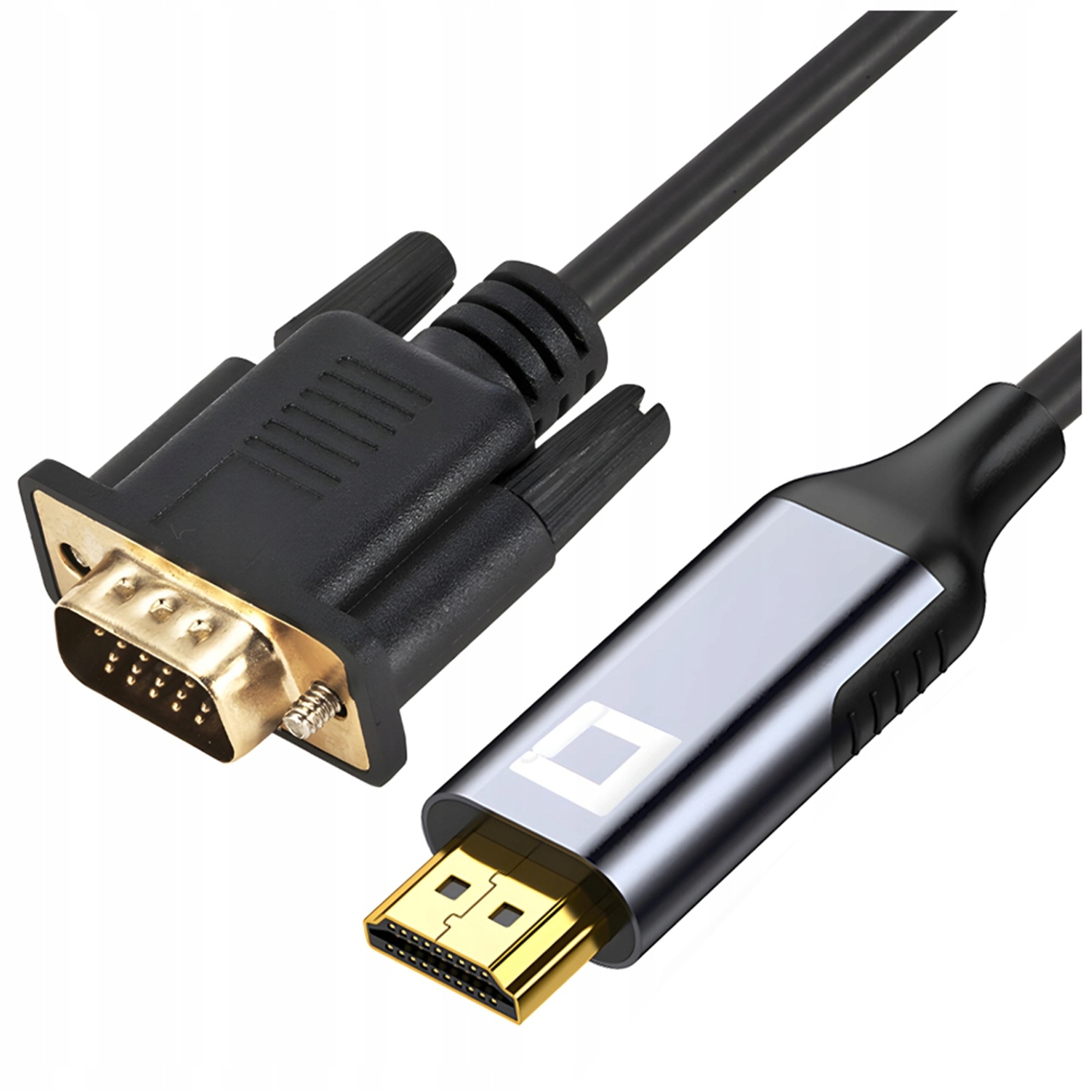 Kabel VGA do HDMI Co2 1 m Full HD 1080p 60 Hz
