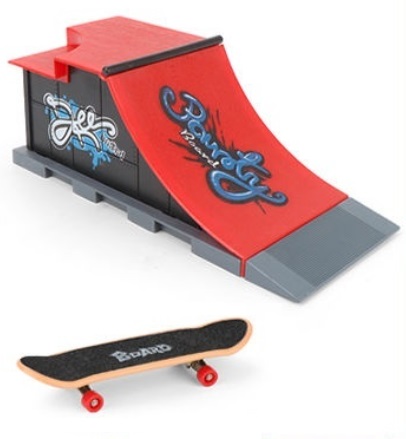 ZESTAW FINGERBOARD RAMPA SKATEPARK + DESKOROLKA Marka Regmag