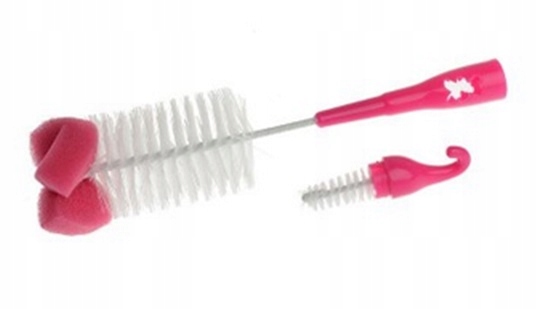 AKUKU SZCZOTKA DO MYCIA BUTELEK I SMOCZKÓW +HACZYK A0575