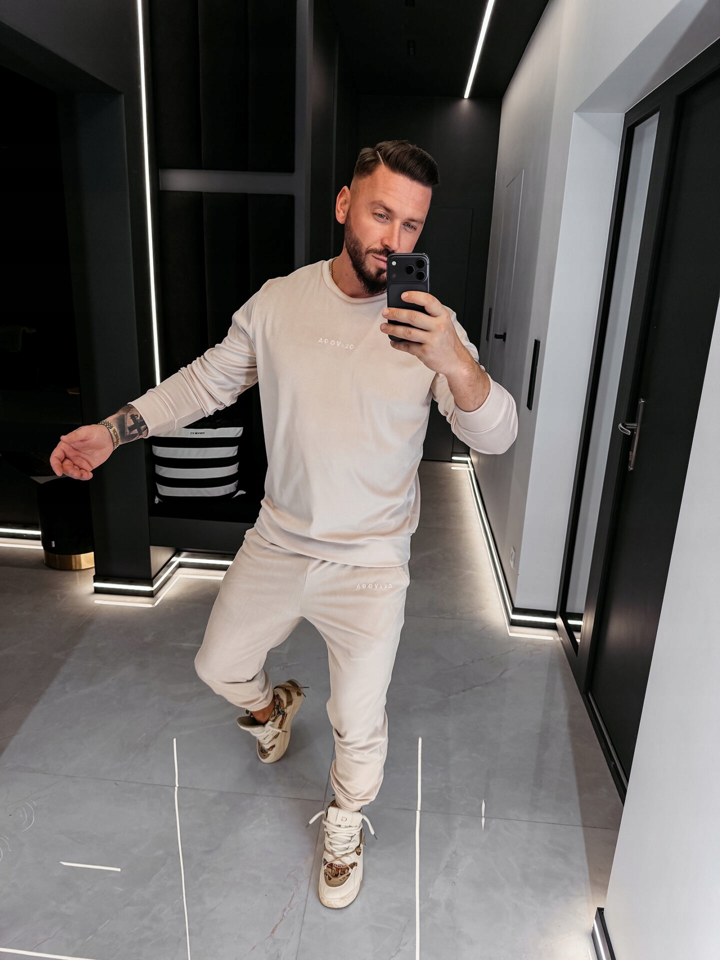 Pánský Komplet Legacy Olavoga Béžový