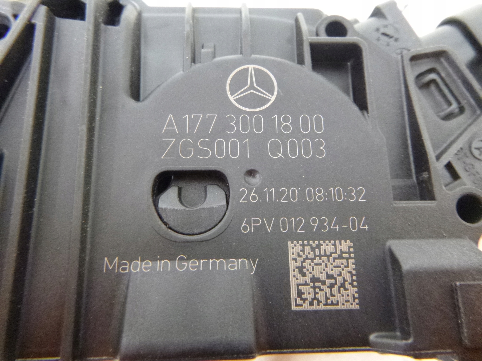 accelerator pedal potentiometer Mercedes W177 A Klasa 1.3 2020r.