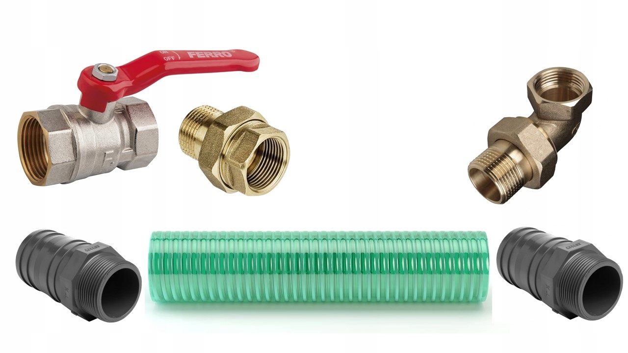 Zestaw podłączenie zbiornika na wodę do pompy