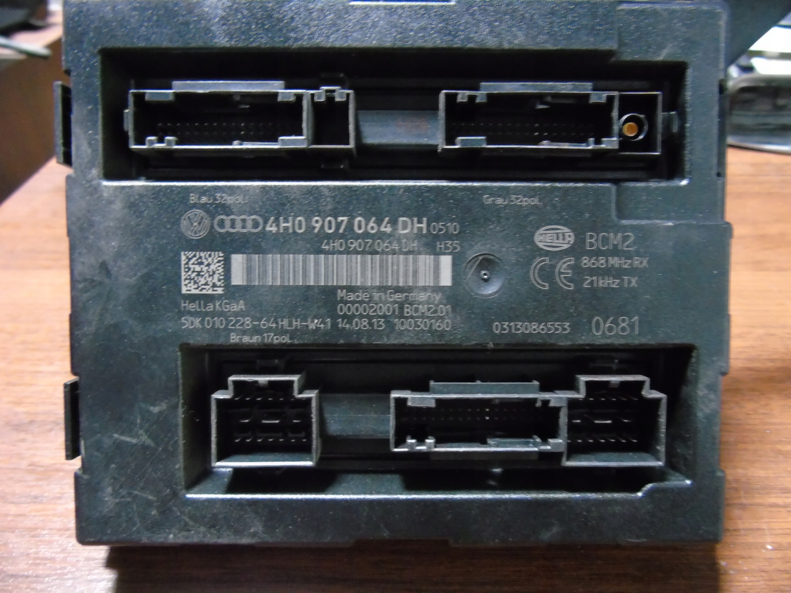 IDEALNY module control unit KOMFORTU VW TOUAREG 7P6 1 9
