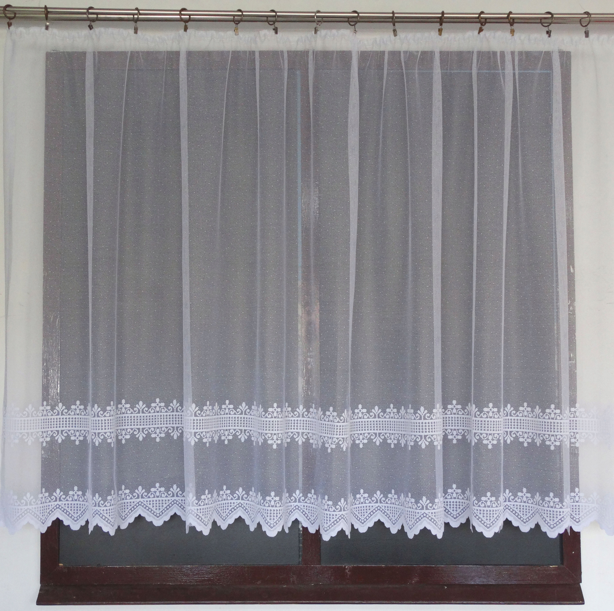 Mg Záclona 32/100 Bílá 300X160 s páskou Polský