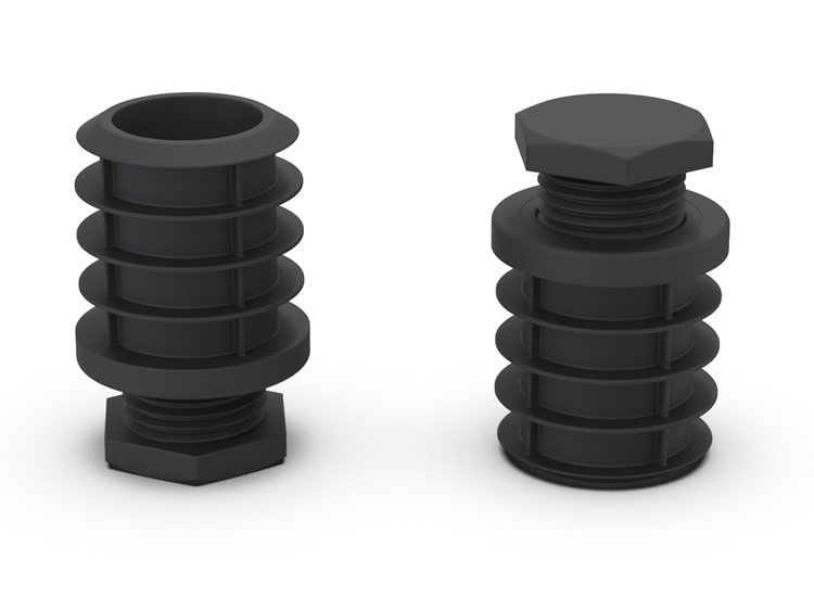 

Stopka Regulowana Rury Fi 40 Zaślepka Nóżka 4SZT