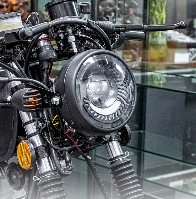 REFLEKTOR LAMPA 6,5″ MOTOCYKL BOBBER CHOPPER RETRO Numer katalogowy części 6.5