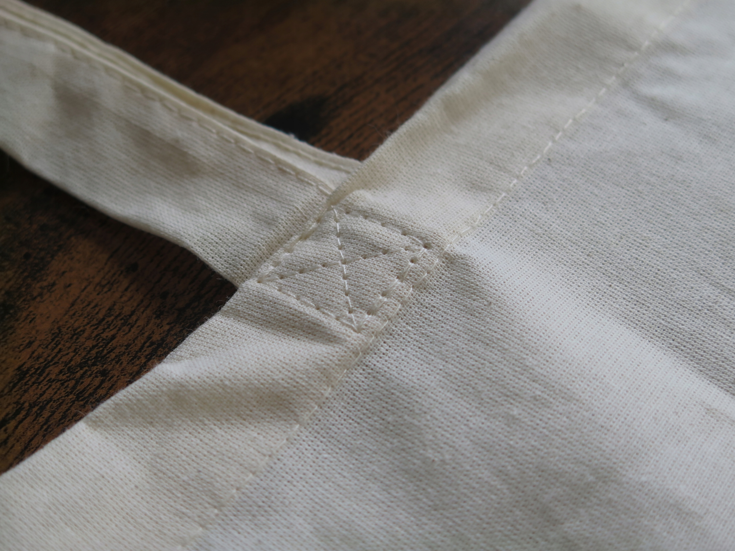 Torba bawełniana ekologiczna na zakupy eko krótka rączka 35cm Marka inna