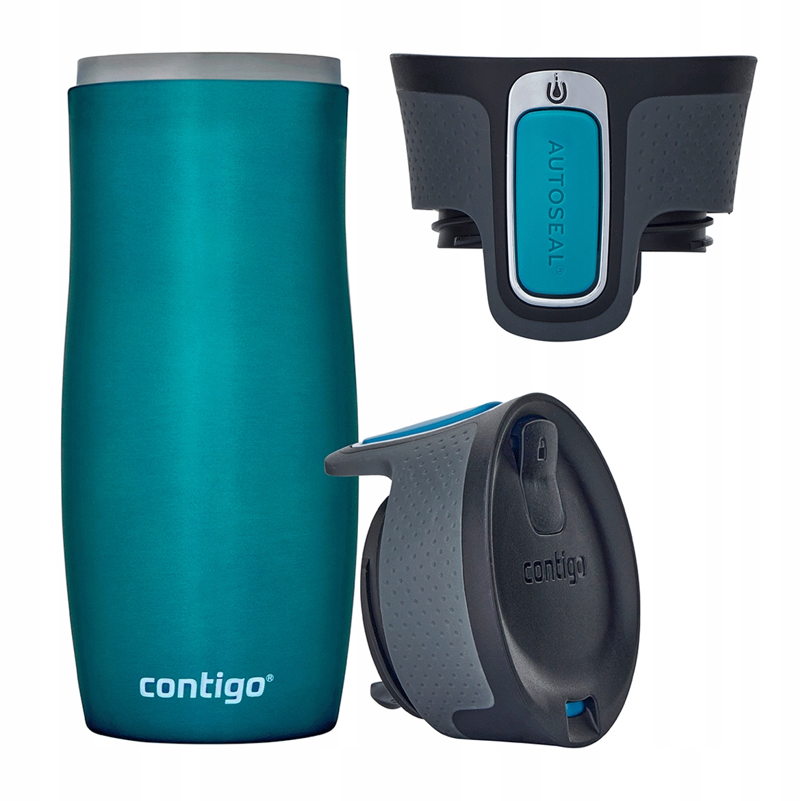 Kubek termiczny Contigo West Loop 2.0 470ml Autoseal Turkusowy