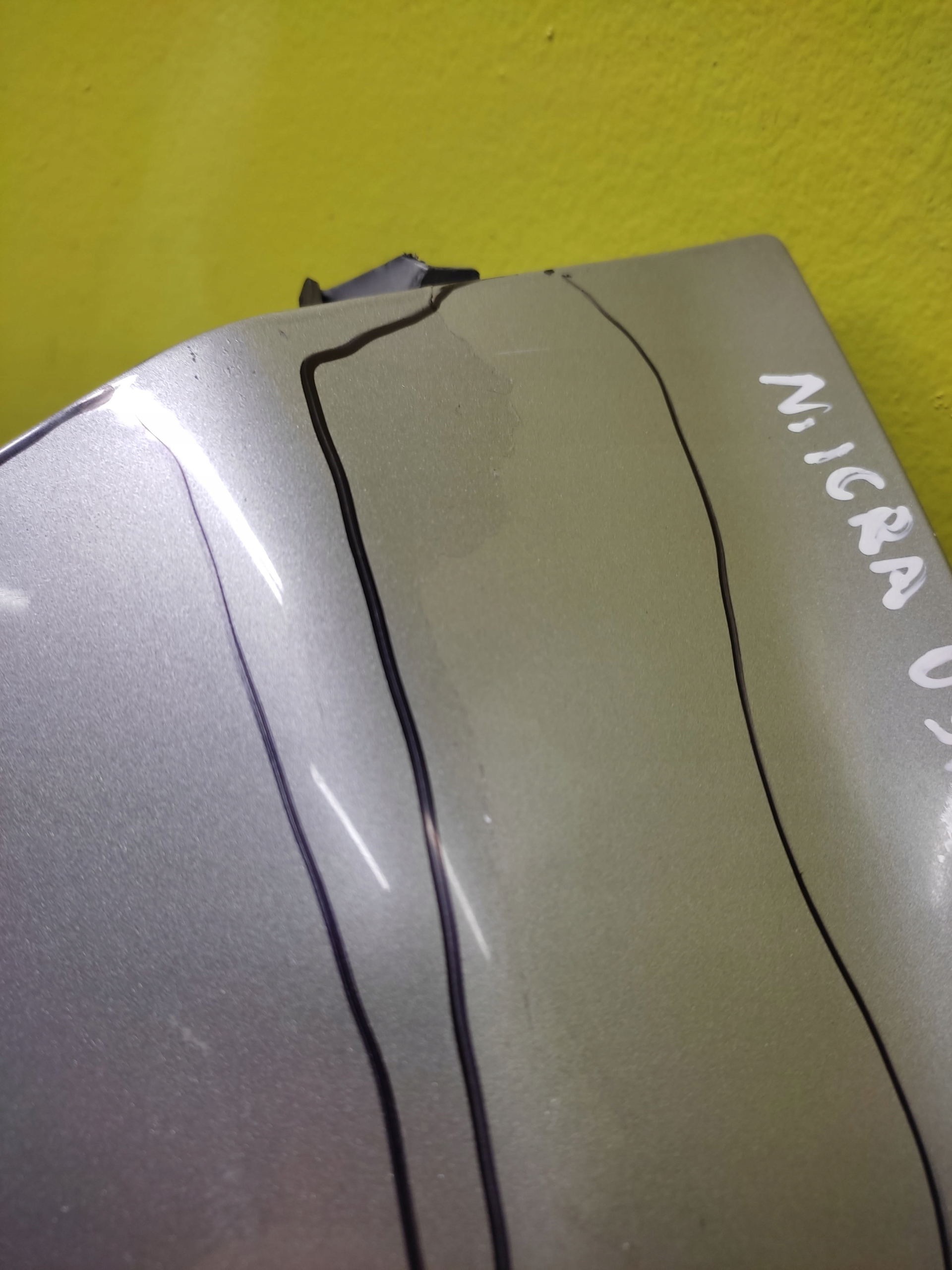 NISSAN MICRA fender left front LAKIER KY0