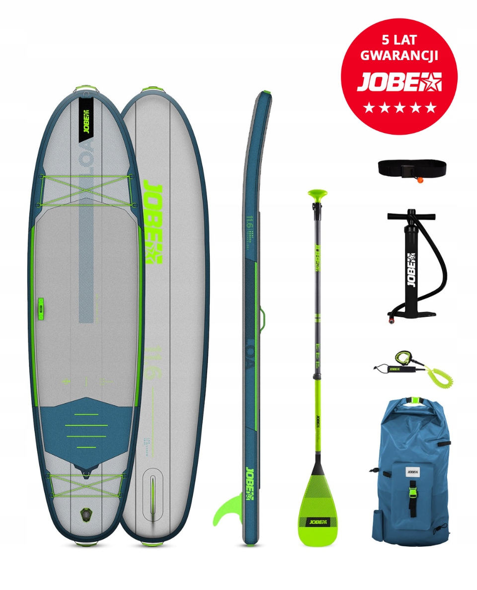 DESKA SUP JOBE LOA 11.6 POMPOWANA RODZINNA 2 OSOBOWA STABILNA DUŻA TOP!