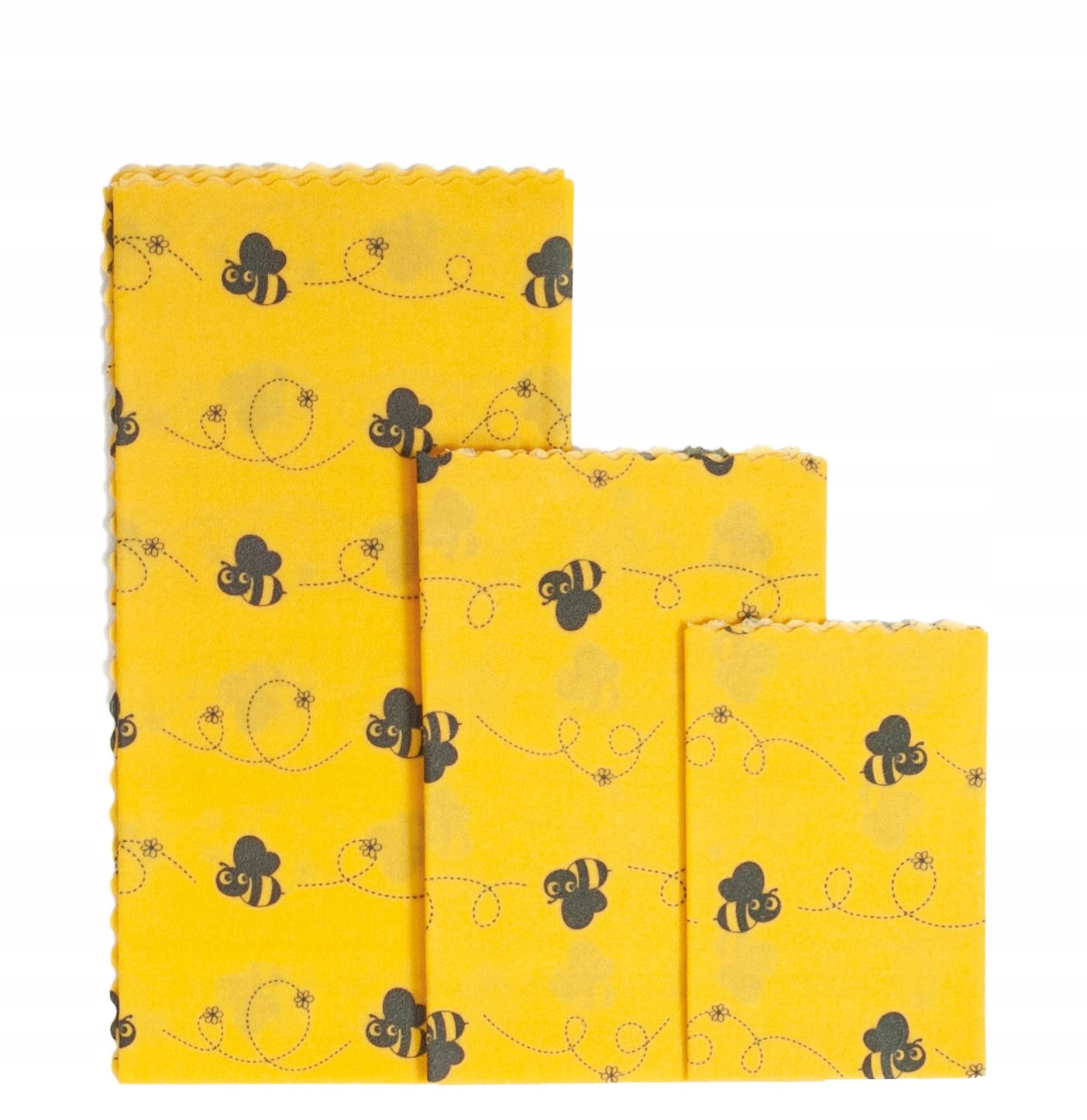 

3x woskowijka woskowijki eko zero waste zestaw Sml