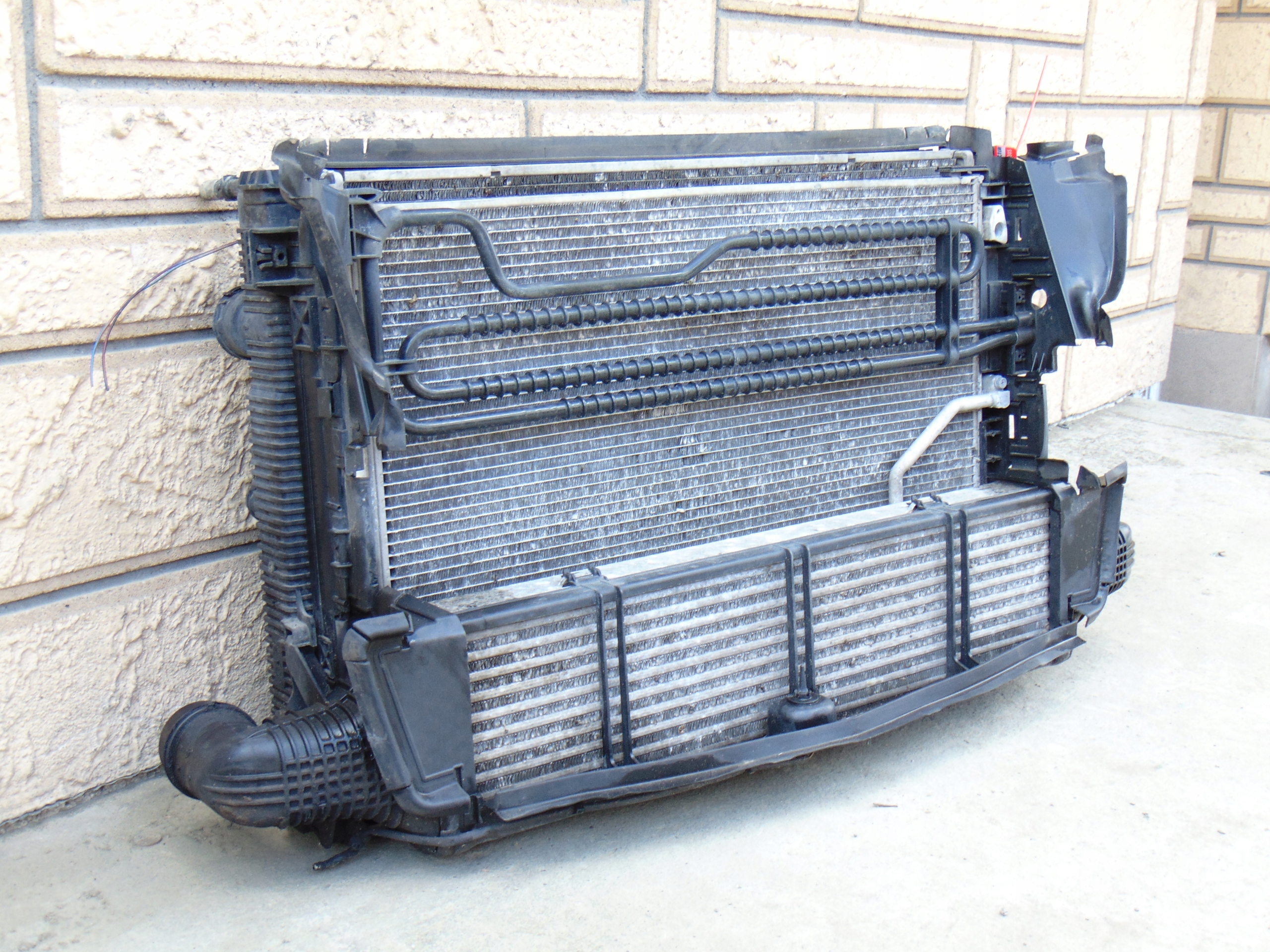 front body wall front radiator MERCEDES W204 2.2 CDI A2045001203
