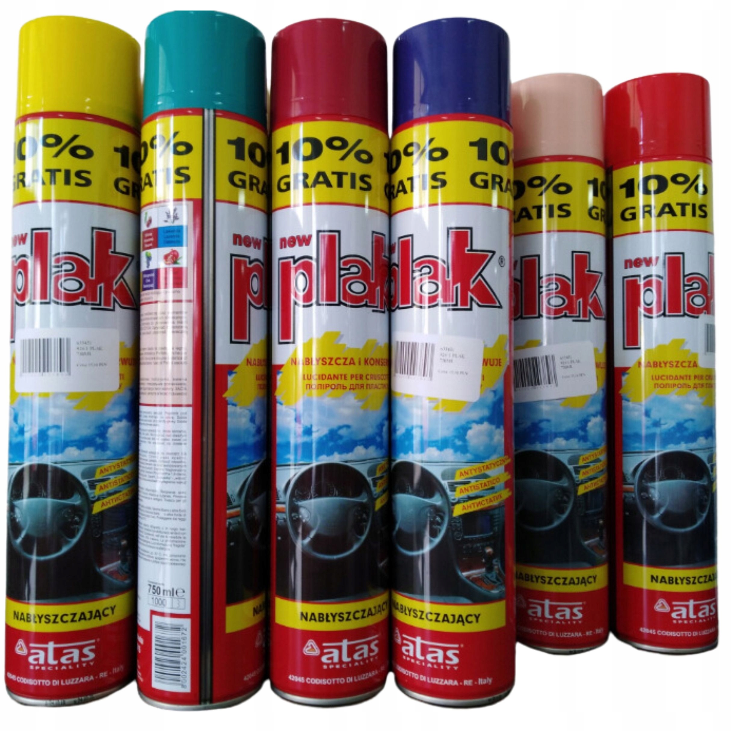 Plak Nabłyszczający Do Kokpitu Plastików 750ml