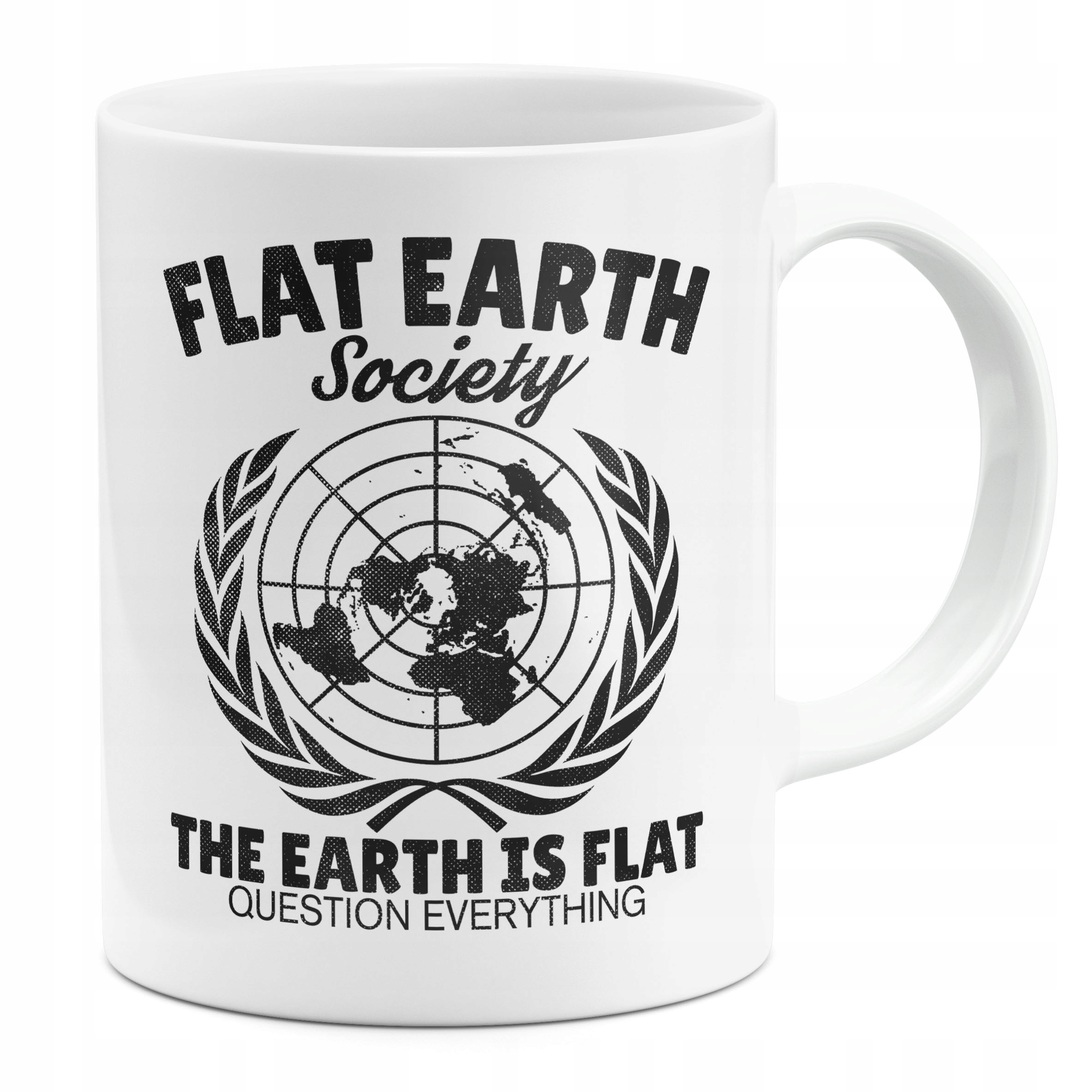 

Kubek Flat Earth Society Płaska Ziemia
