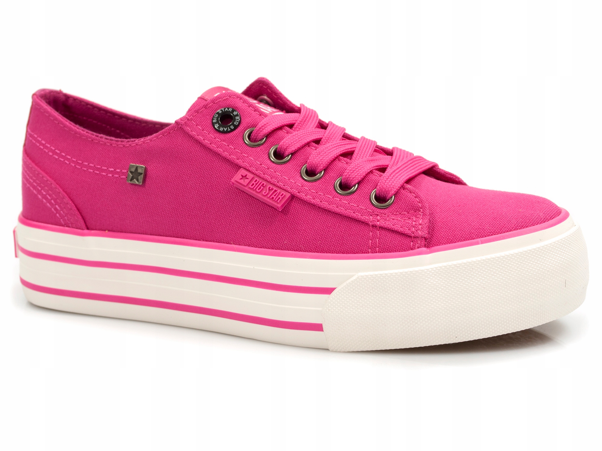 

trampki na platformie Big Star tekstylne Sneakersy