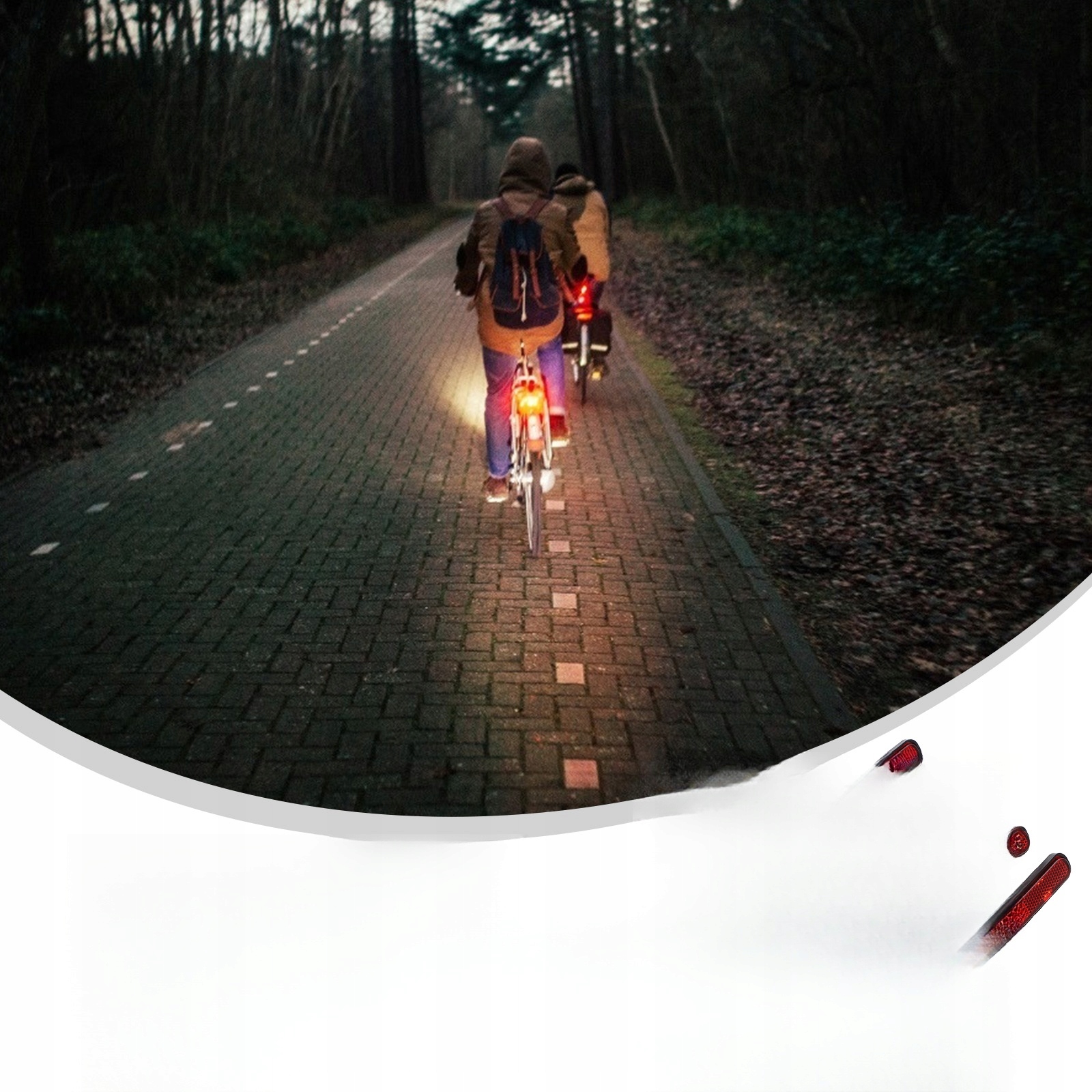 ODBLASK MOTOCYKLOWY FOTOGRAFIA ROWEROWA ŚRUBA 10 EAN (GTIN) 6974135324604