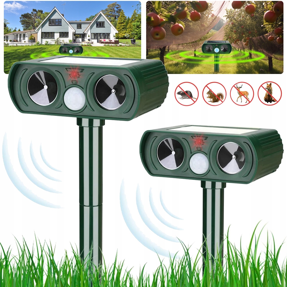 Solární Venkovní Ultrazvukový Odpuzovač Zvířat, Odpuzovač Myší