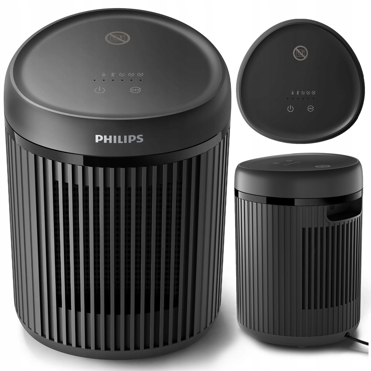 Keramický Termoventilátor Philips CX2120/01 1500 S Elektrickým Ohrievačom