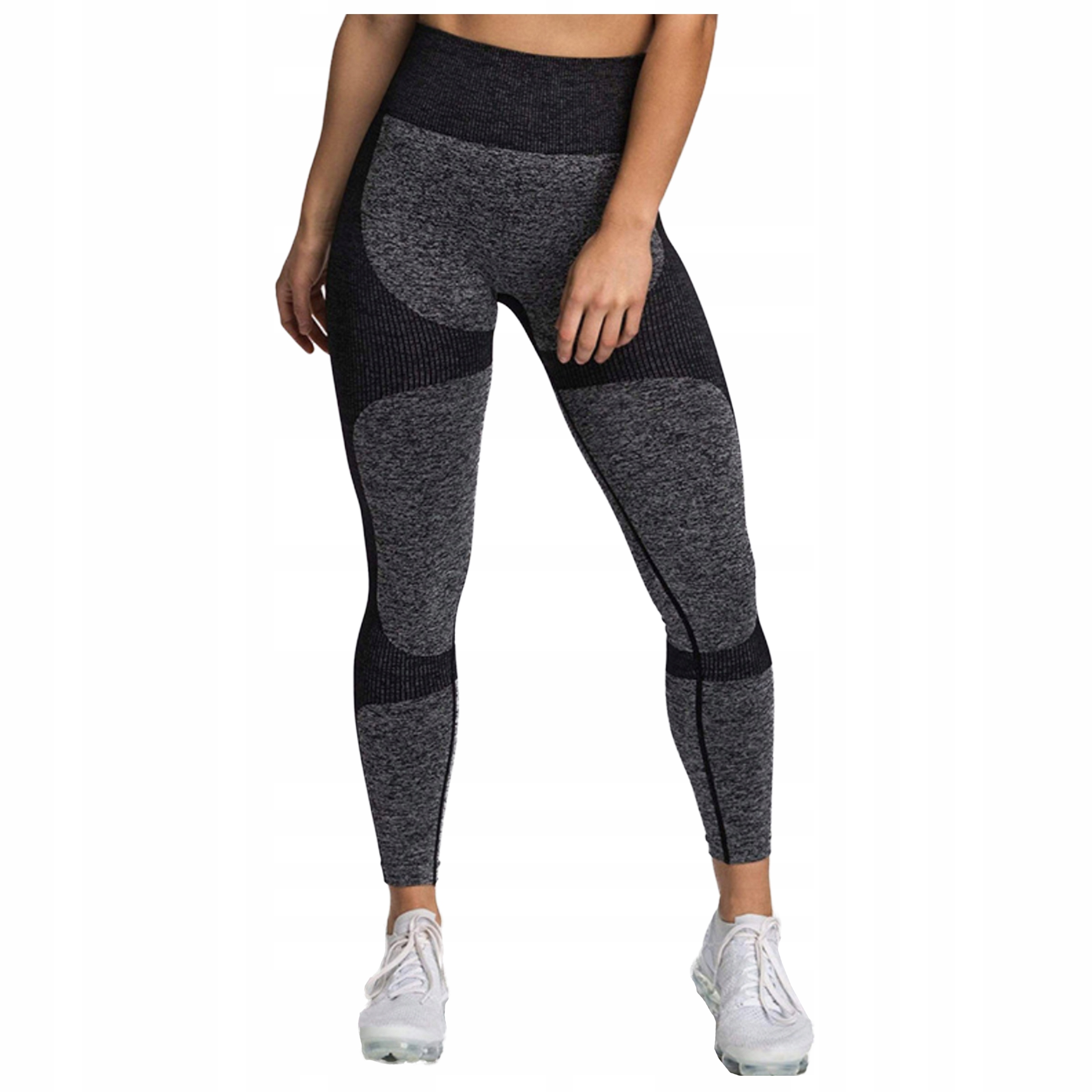 Legginsy sportowe PUSH up FITNESS wysoki STAN M 9367543818