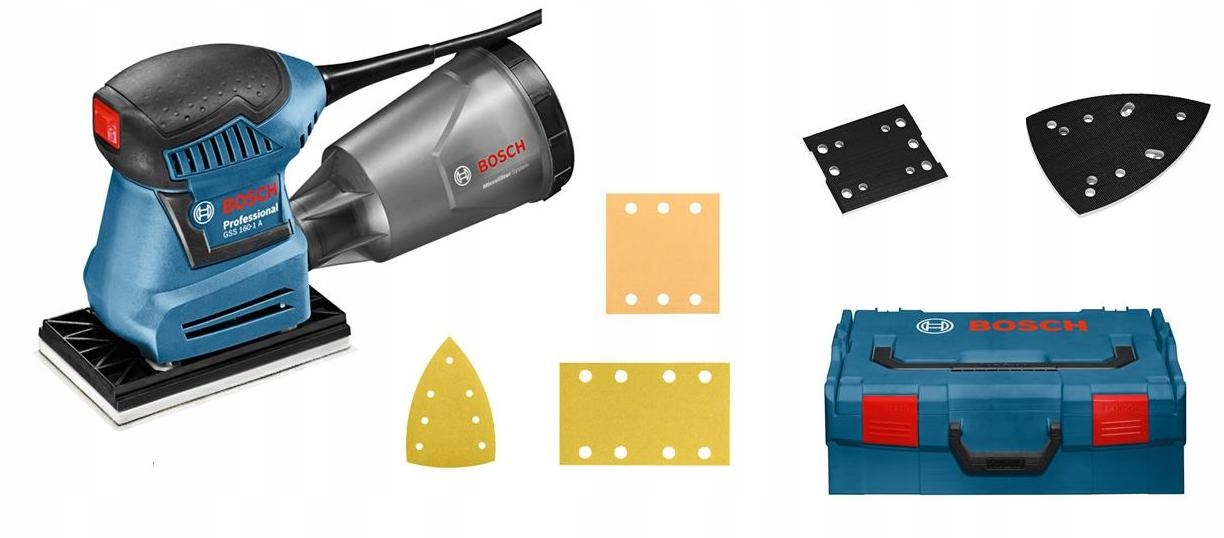 Bosch Oscilační Bruska 180W 3-STOPÁ L-boxx Gss 160-1 A Multi