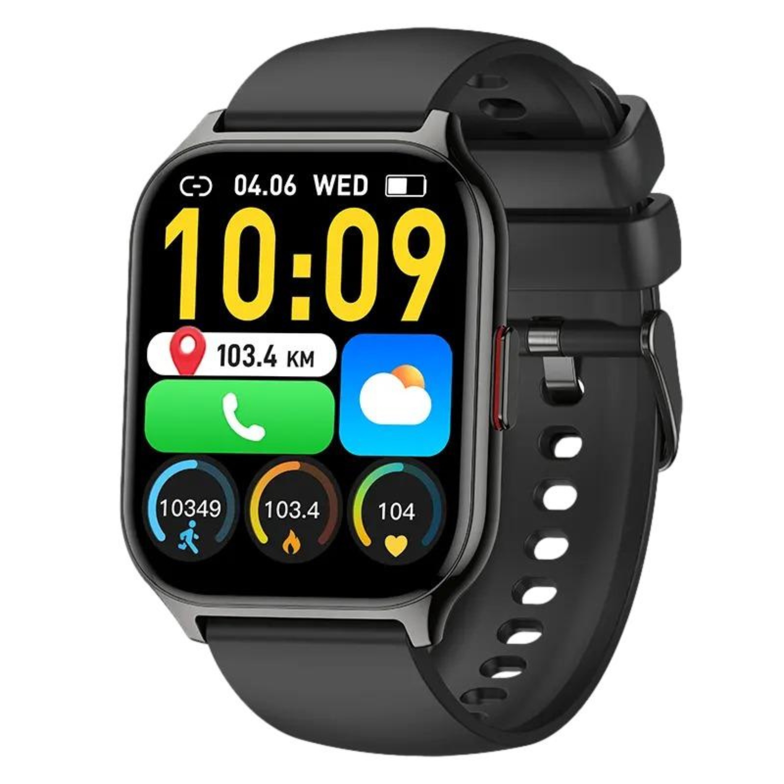 SMARTWATCH ZEGAREK DAMSKI NTN P5BLACK MENU PL