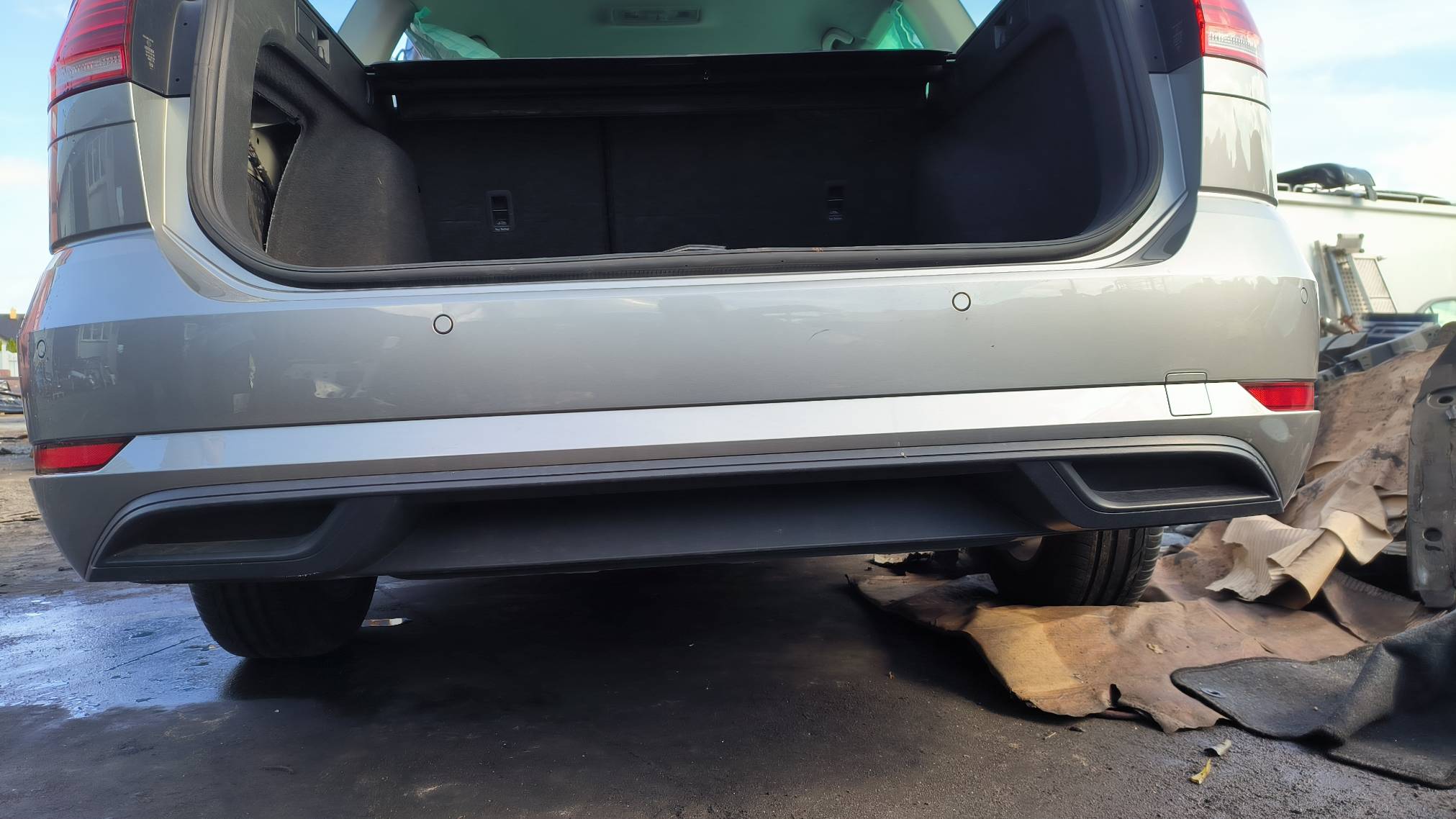Stoßstange heck VOLKSWAGEN GOLF VII LIFT
