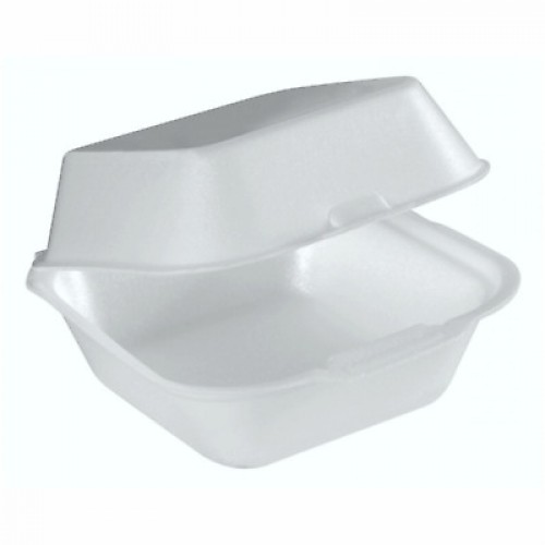 Styropianowy pojemnik obiadowy burger 170 szt.